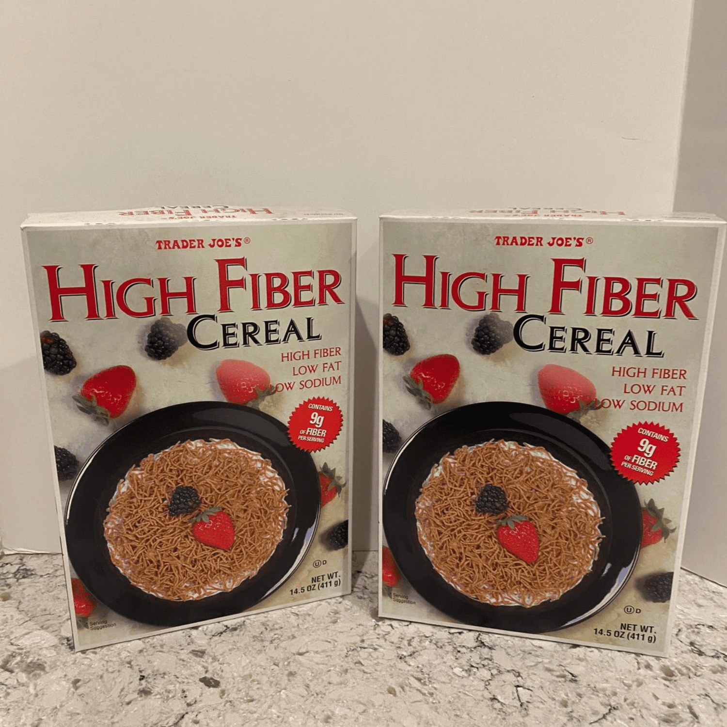 Trader Joe's High Fiber Breakfast Cereal, Low Fat, 14.5 oz