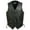 Black, variant on Event Leather EL5315 Black Motorcycle Leather Vest for Men w/ Side Lace- Riding Club Adult Motorcycle Vests 5X-Large