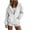 White, variant on Juesizh Womens Rain Jacket Zip up Waterproof Coat Comfy Casual Zip up Jackets with Pockets, S-2XL