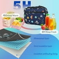 thumbnail image 3 of kmemek7-Bento Box Lunch Kit for Kids Boite a Lunch Enfant Ustensiles Fille Garcon Backpack with Divided Compartments Compatible Bento Containers for School Keep Food Fresh for Longer Hours Space Astr, 3 of 4
