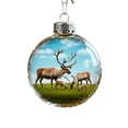 thumbnail image 2 of Adorno Navideño de Reno para Colgar En El Árbol de Navidad | Símbolo de Valentía y Protección de Los Padres | Regalo con Profundo Significado | Incluye 1 Etiqueta Decorativa, 2 of 2