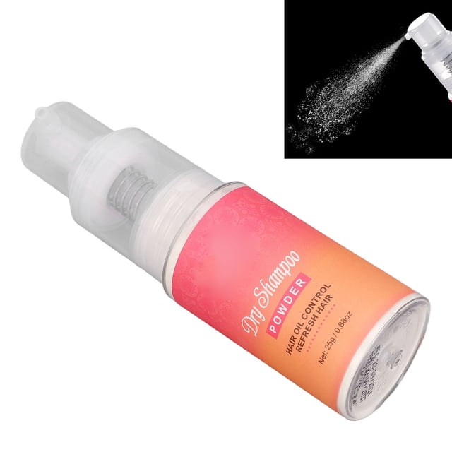 Poudre de Shampooing, Portable Douce 25g Sans Rinçage pour Hommes Femmes