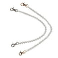 thumbnail image 4 of Cadenas transparentes acrílicas para mujer, cuentas redondas de 30cm, accesorios de repuesto para decoración de bolsos DIY, 8mm, 2 uds., 4 of 12