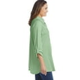 thumbnail image 3 of Woman Within Plus Size Button-Front Embroidered Tunic, 3 of 6