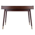 thumbnail image 5 of Winsome Wood Sonja Writing Desk, Walnut Finish, 5 of 5