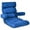 Blue, variant on Costway Adjustable Lazy Sofa with Stepless Adjustable Back & 6-position Head/Lumbar/Seat Blue