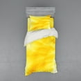 thumbnail image 2 of Ambesonne Yellow Bedding Set 4 Pcs, Abstract Summer Sun, Queen, Yellow, 2 of 3