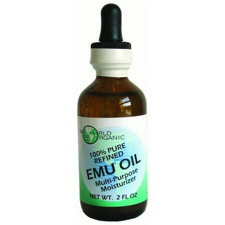 World Organic Emu Oil 2 fl oz Liquid