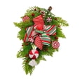 thumbnail image 4 of Guirnalda de de Navidad decorativa Guirnalda de puerta de Navidad para puerta Pared Ventanas Adornos de guirnalda con arco Botín de Navidad EstiloB Macarena Guirnalda para colgar en la puerta, 4 of 8