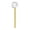 Yellow, variant on Clear Glass Spoons,Heat Resistant Glass Teaspoons, Coffee Stirring Spoon,For Cold Drink Yogurt Cocktail Desserts Ice Cream Appetizers Green Harlik