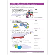 School Zone Word Problems Workbook