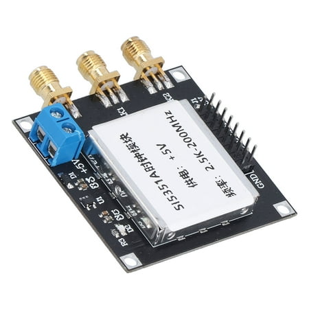 

Brrnoo Square Wave Frequency Generator Clock Generator SI5351 Clock Signal Generator Module Low Noise Square Wave Frequency Generator For Signal Frequency