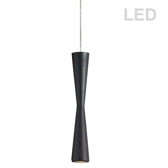 Dainolite 8901LED-1P-MB Black Pendant