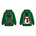 thumbnail image 4 of Christmas Pet Pouch Hoodie Women Men Long Sleeve Festive Graphic Loose Casual Pullover Sweatshirt Dog Cat Carrier Hoodie, 4 of 7