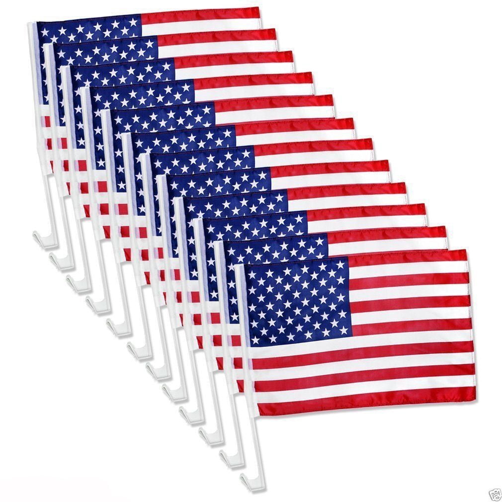 12x Us American Patriotic Car Window Clip Usa Flag 17 X 12 Pack Of 12 Walmart Com 12x Us American Patriotic Car Window Clip Usa Flag 17 X 12 Pack Of 12 Walmart Com