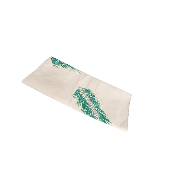 pitrice Ironing Board Table Cover Protector Laundry Supplies 140x50cm Green Feathers