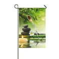 thumbnail image 1 of BSDHOME Still Life Spring Bamboo Long Garden Flag Banner 12 x 18 inch, 1 of 1