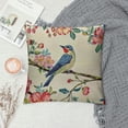 thumbnail image 2 of Nawypu Hummingbird Flower Pillow Covers  for Watercolor Floral and Birds Spring Blooming Decor Throw Pillows Nature Plant Outdoor Decorative Cushion Cases for Couch Bed Decoration, 2 of 5