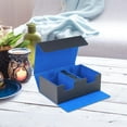 thumbnail image 2 of Deck Box Lightweight Protective Magnetic Cards Holder Premium Card Case for Kids Blue, 2 of 9