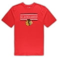 thumbnail image 2 of Men's Red Chicago Blackhawks Big & Tall T-Shirt & Pajama Pants Sleep Set, 2 of 4