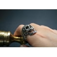 thumbnail image 3 of Roarsilver 925 Sterling Silver Skeleton Rider Ring | 12, 3 of 5