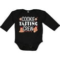 thumbnail image 3 of Inktastic Christmas Cookie Tasting Crew with Holiday Cookies Boys or Girls Long Sleeve Baby Bodysuit, 3 of 5