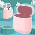 thumbnail image 3 of Silicone Protective Case for AirPods 1/2 Pro, Anti-Drop Shockproof Cover with Non-Slip Bars, Wireless Charging Compatible, 3 of 3