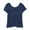 Blue - 402, variant on Aeropostale Womens Knot Back Cropped Basic T-Shirt, Green, Juniors, Medium