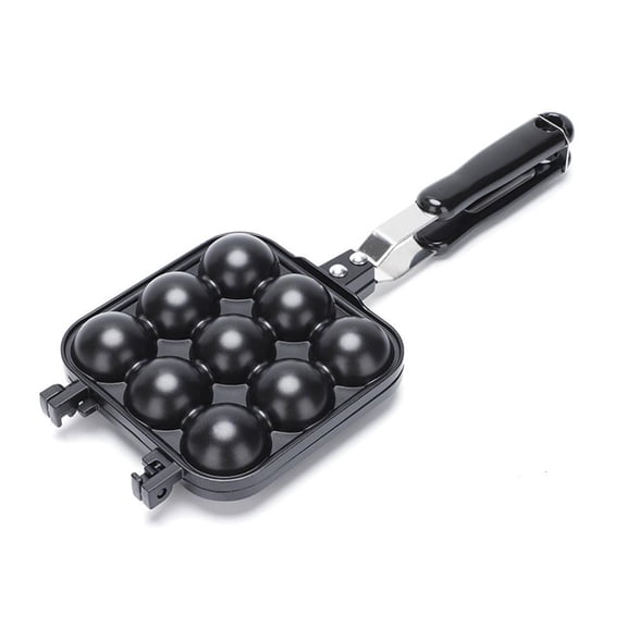 Necvior Aluminum Alloy Takoyaki Pan Nonstick Grilling Pan Cooking Plate Takoyaki Maker