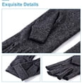 thumbnail image 4 of Talla M - Gris 2 Pares de Guantes de Compresión para Artritis - Alivio del Dolor de Tendinitis de Muñeca - Guantes para Juegos - para Hombres y Mujeres, 4 of 5