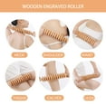 thumbnail image 5 of Coloody 4-in-1 Maderotherapia Kit, Wood Therapy Massage Tools for Body Shaping, Wooden Massage Roller, Lymphatic Drainage Massager Set, 5 of 6