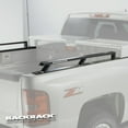 thumbnail image 1 of Back Rack 65519TB Bed Side Rail  Stake Pocket Mount; Powder Coated; Black; Steel; Without Tie Down; Compatible with Tool Box, 1 of 3