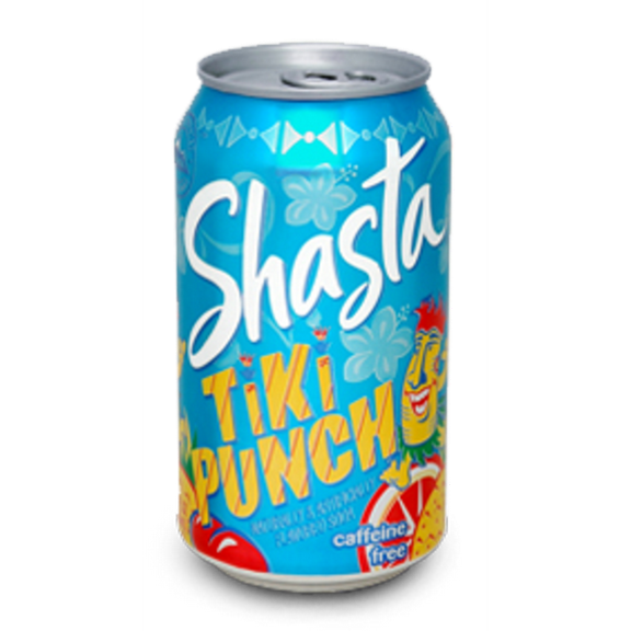 Shasta Tiki Punch, 12 Fl Oz, Quantity of 12