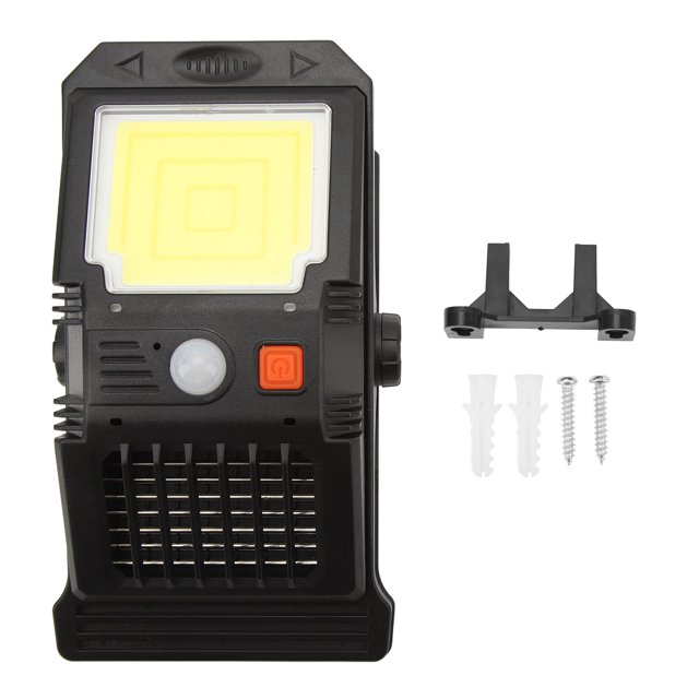 Lámpara Solar de pared con Clip, Sensor de movimiento, impermeable, portátil, mata insectos, LED COB, luz de pared para patio al aire libre YUNYI BRAND Deportes