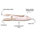 thumbnail image 3 of Journee Collection Womens Ceecy Tru Comfort Foam Sling Back Buckle Square Toe Flats, 3 of 6