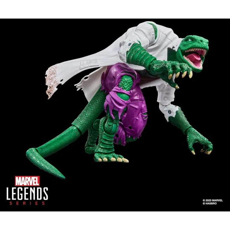 Marvel, Lizard Deluxe Action Figure, 6-inch scale, multicolor
