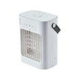 thumbnail image 6 of KFFKFF Compact Air Conditioning Unit, Multipurpose 4-Function Air Chiller, Trio-Speed Petite Air Conditioning Device with Intelligent 0-7H Timer, 700ml H2O Reservoir, Multicolor Illumination, 6 of 9