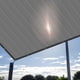 thumbnail image 3 of Vela de sombra solar rectangular para exteriores | Tela de polietileno de alta densidad con bloqueo UV | Patio, jardín, piscina, césped, patio trasero, toldo para coche | Protección solar, 3 of 4