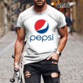 thumbnail image 2 of Camiseta Divertida De Moda Creativa 3D Pepsi Cool Camisetas Para Hombres/Mujeres Talla Grande S-5XL, 2 of 4