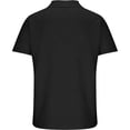 thumbnail image 4 of Dolkfu Summer Shirt Men Regular Fit Polos Shirt Black Short Sleeve Hiking Graphic Tees for Men M, 4 of 5