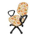 thumbnail image 5 of Psesaysky Thanksgiving Office Chair Covers in Pumpkin Maple Decoration , Set of 2 Stretchable Removable Slipcover for Gaming and Armchair, 5 of 8