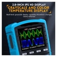 thumbnail image 2 of Portable Fluorescent Screen Digital Oscilloscope 180 MHz 50,000wfms/S 2-In-1 Signal Generator 20 MHz ZOOM ,Professional Designed, 2 of 5