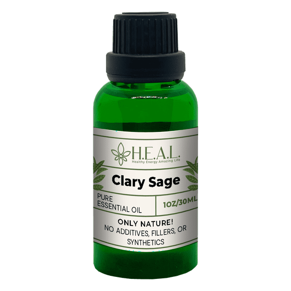 H.E.A.L.'s Essential Oil Clary Sage - 1oz