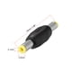 thumbnail image 2 of Adaptador de conector acoplador macho a macho DC 5.5 mm x 2.1 mm 5 Pcs, 2 of 3