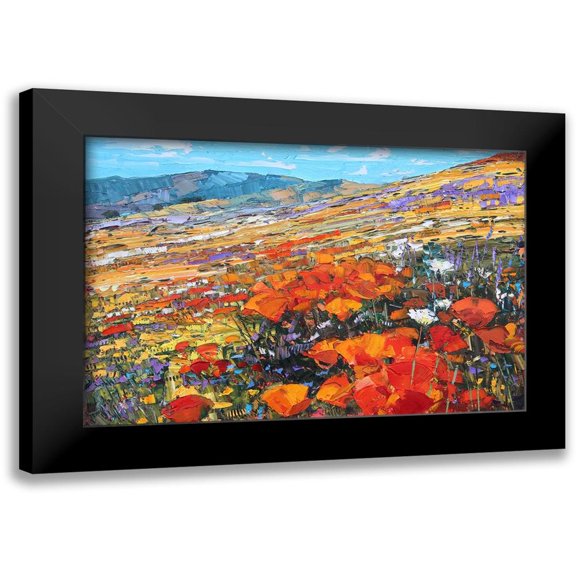 Moore, Robert 18x13 Black Modern Framed Museum Art Print Titled - Field of Glory
