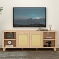 thumbnail image 1 of Homylin 64" TV Stand for 65/70 inch TV Living Room Storage Console Entertainment Center, 1 of 7