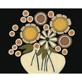 thumbnail image 2 of Moore, Regina 24x20 White Modern Wood Framed Museum Art Print Titled - Summer Garden Floral II, 2 of 4