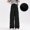 Black, variant on Riecok Cargo Pants for Girls Elastic Waist Casual Jogging Trousers Bottom with Pockets Solid Color Pull on Pants Black 9 Years