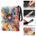 thumbnail image 5 of ALAZA Swirl Art Tie Dye Trading Card Binder 4 Pocket Cards Collection Album 400 Folder Holder, 5 of 6