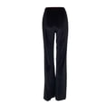 thumbnail image 3 of One opening Women's Juniors Corduroy Elastic High Waist Flare Leg Palazzo Long Pants Trousers, 3 of 4